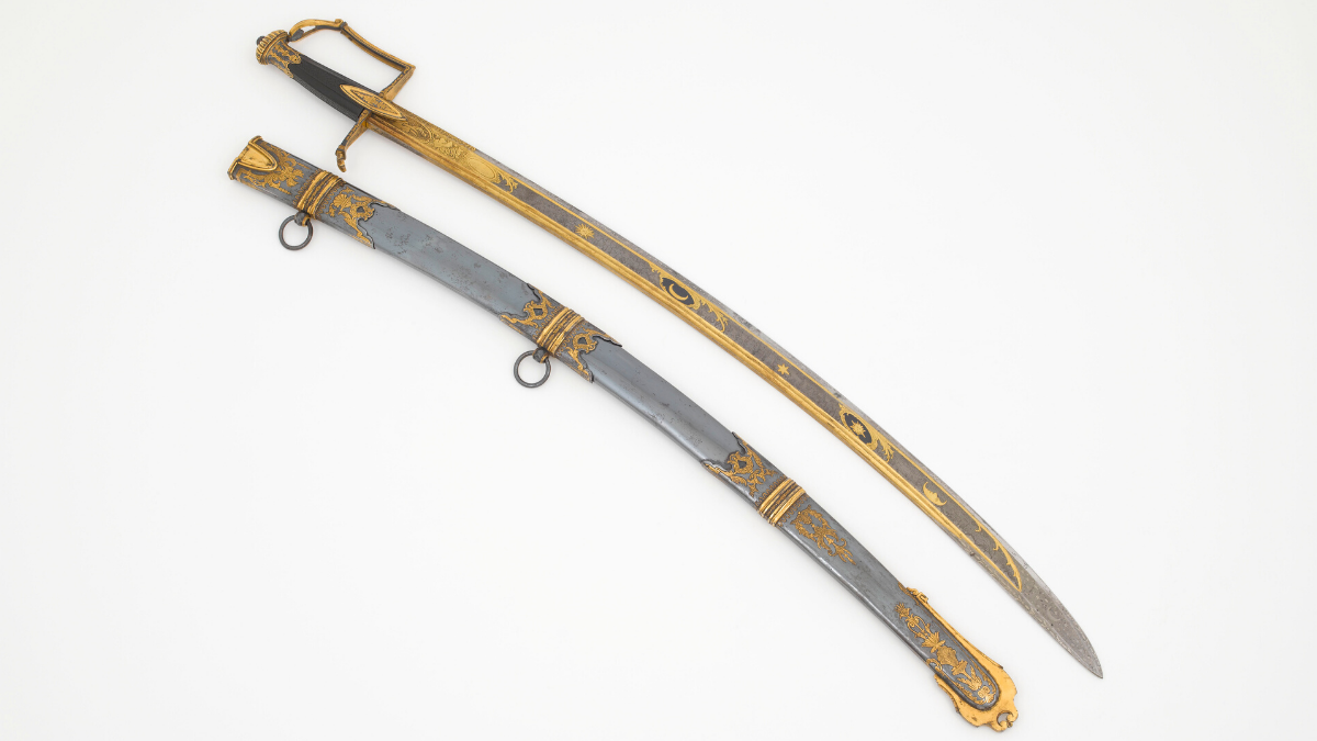 Nicolas Noël Boutet, sabre du Premier Consul Bonaparte (C) Paris - Musée de l'Armée, Dist. RMN-Grand Palais / Emilie Cambier