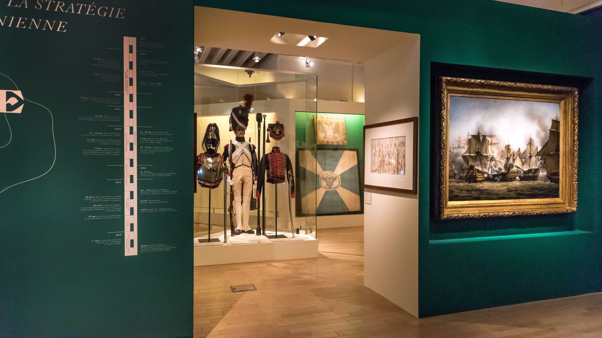 Exposition "Napoléon Stratège", vue des salles ©Paris, musée de l’Armée/Anne-Sylvaine Marre-Noël