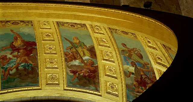 plafond du dôme des Invalides