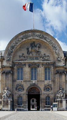Entrée du musée de l'Armée