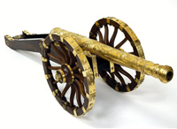 Petit modèle d'artillerie