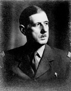 Photo du général de Gaulle