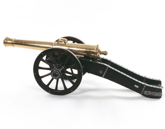 Se Propulser Sur 150 M Avec Un Canon De Siège Canon de siège de 24 livres du système Gribeauval, échelle 1/4 - Musée
