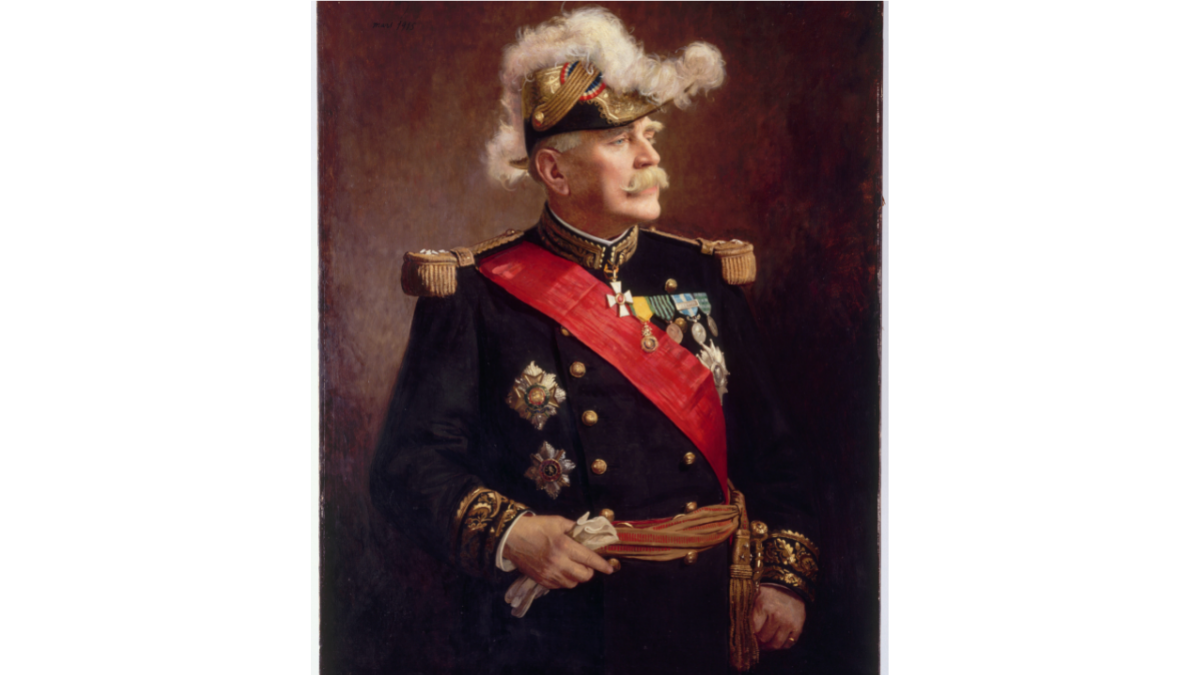 Joseph Joffre, général de division, par Henry Jacquier, 1915 (C) Paris - Musée de l'Armée, Dist. RMN-Grand Palais / image musée de l'Armée