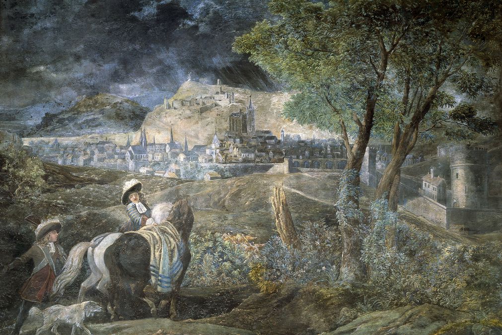 Prise de la ville d’Oudenarde, sur l’Escaut © Musée de l'Armée / RMN-Grand Palais