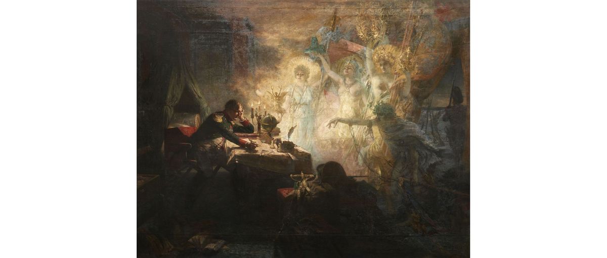 Edmond-Louis Dupain (1847-1933), Vision de Napoléon à la veille des désastres, 1904, huile sur toile © Paris - Musée de l'Armée, Dist. RMN-Grand Palais / Emilie Cambier / Emilie Cambier.