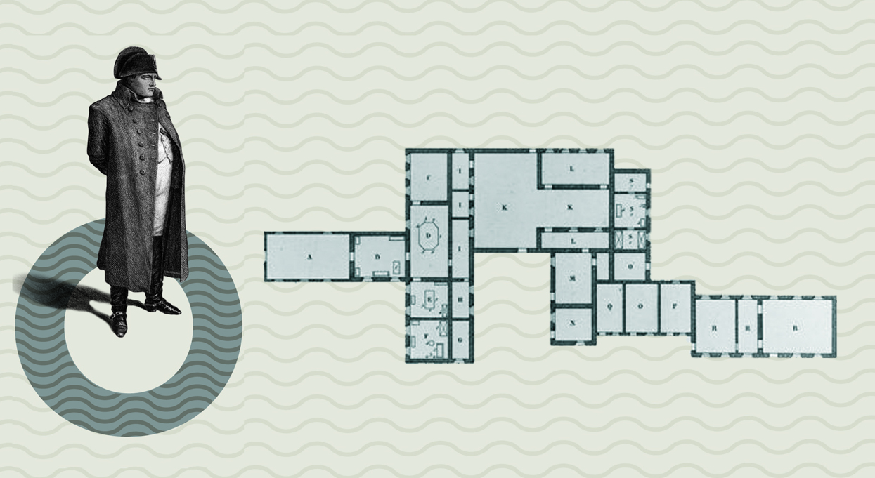 Plan de la maison de Lonwood par Las Cases