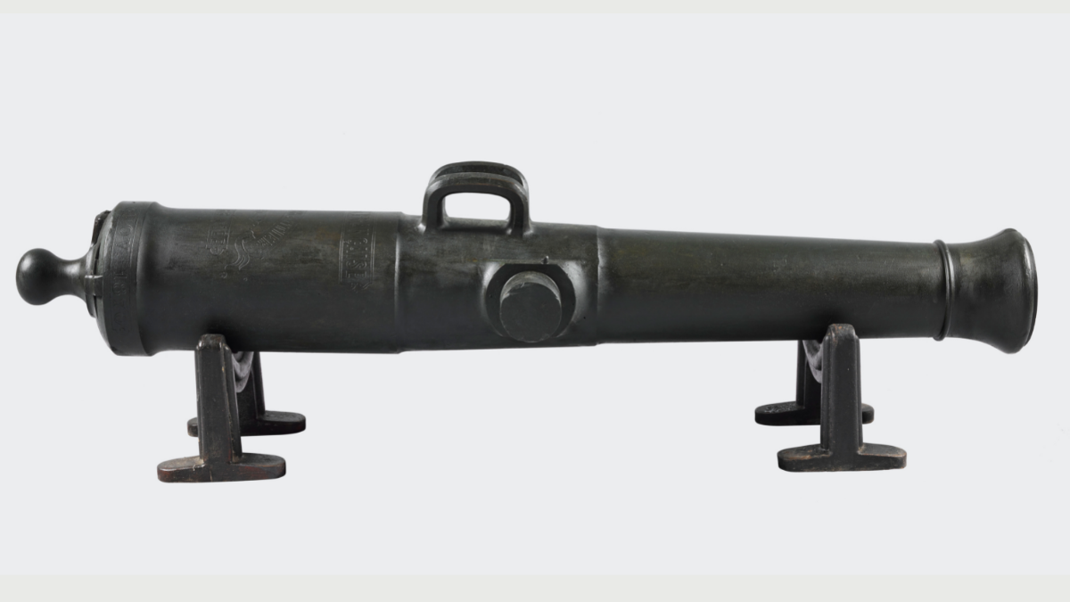 Forges et chantiers de la Méditerranée, "Canon de campagne de 4 rayé non réglementaire", 1870, restitution du gouvernement allemand en 1921. Paris, musée de l'Armée