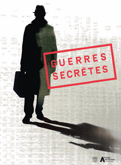 Couverture du catalogue de l'exposition "Guerres secrètes"