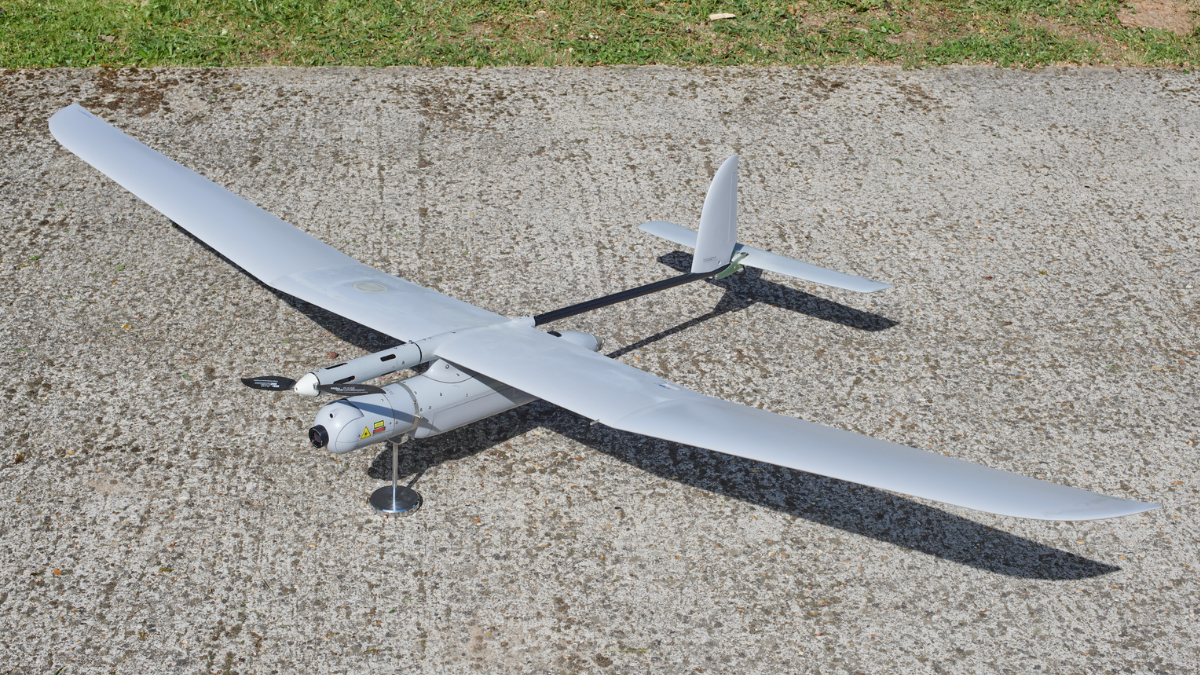 "Skylark drone", Lorient, Musée de Tradition des Fusiliers Marins. © Paris, Musée de l'Armée, Dist. RMN-Grand Palais / Thierry Ollivier
