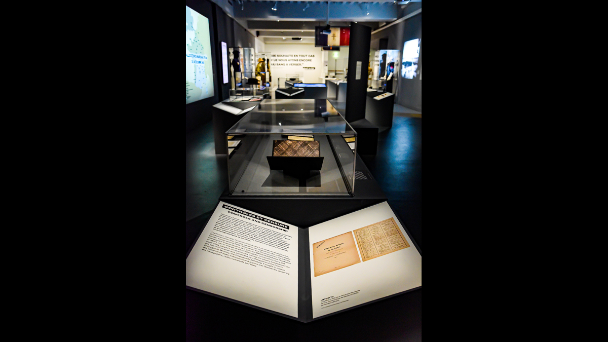 Contrôle et censure  /  © Paris - Musée de l'Armée
