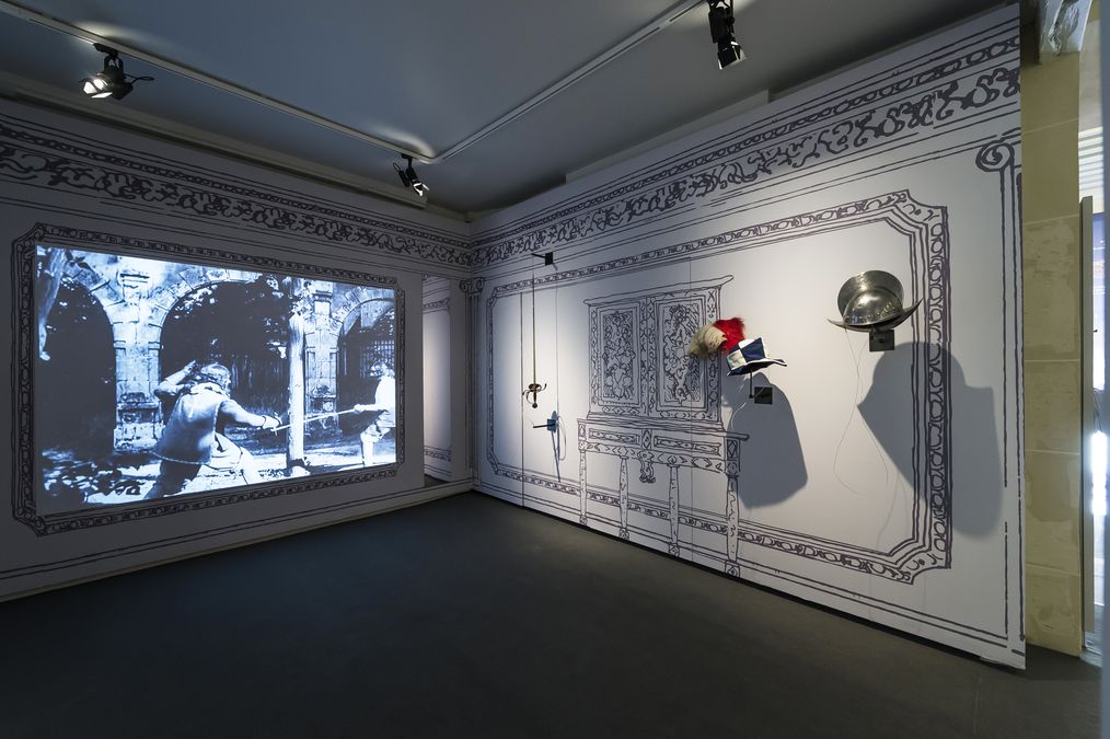Vues de l'exposition "Mousquetaires !"