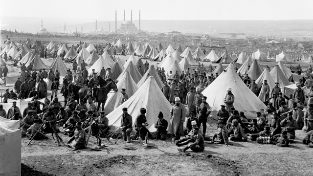 Georg Woltz, Siège d'Andrinople par les soldats bulgares