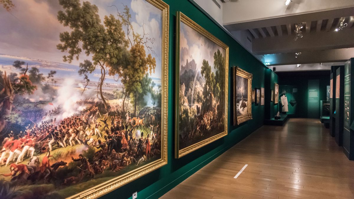 Exposition "Napoléon Stratège", vue des salles ©Paris, musée de l’Armée/Anne-Sylvaine Marre-Noël