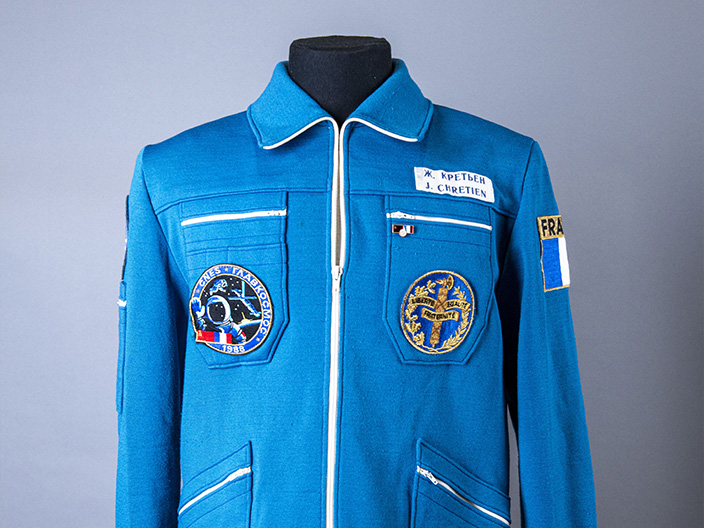 Jean-Loup Chrétien's jacket © Musée de l'Air et de l'Espace