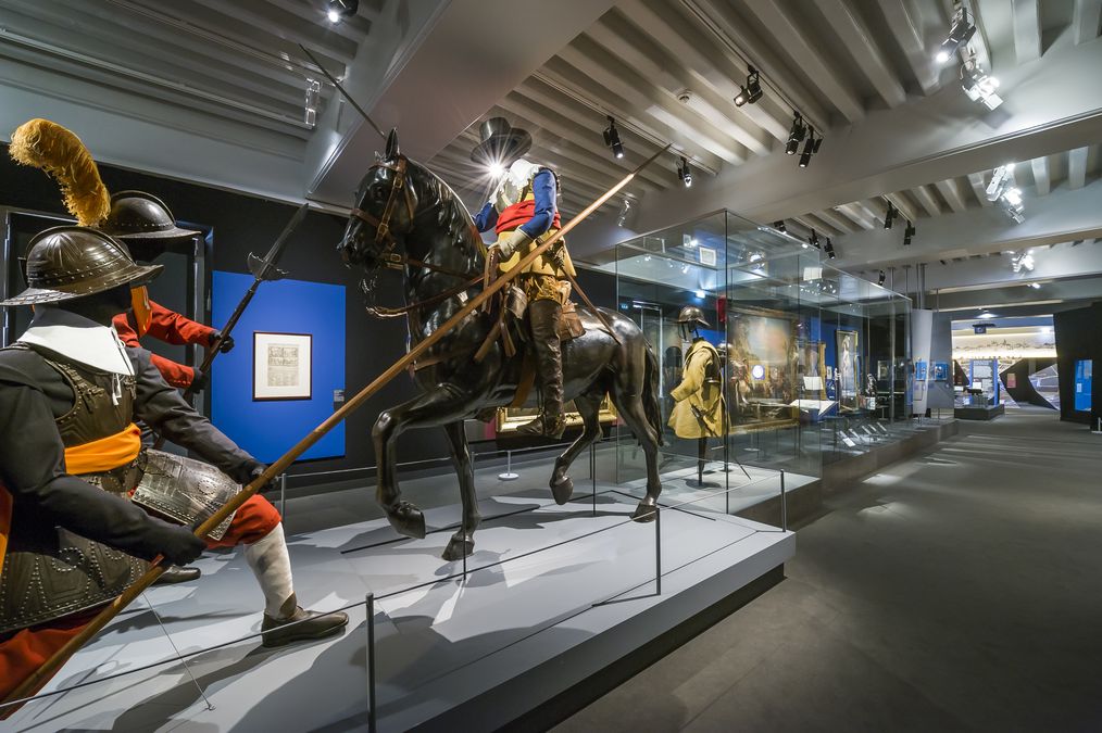 Vues de l'exposition "Mousquetaires !"