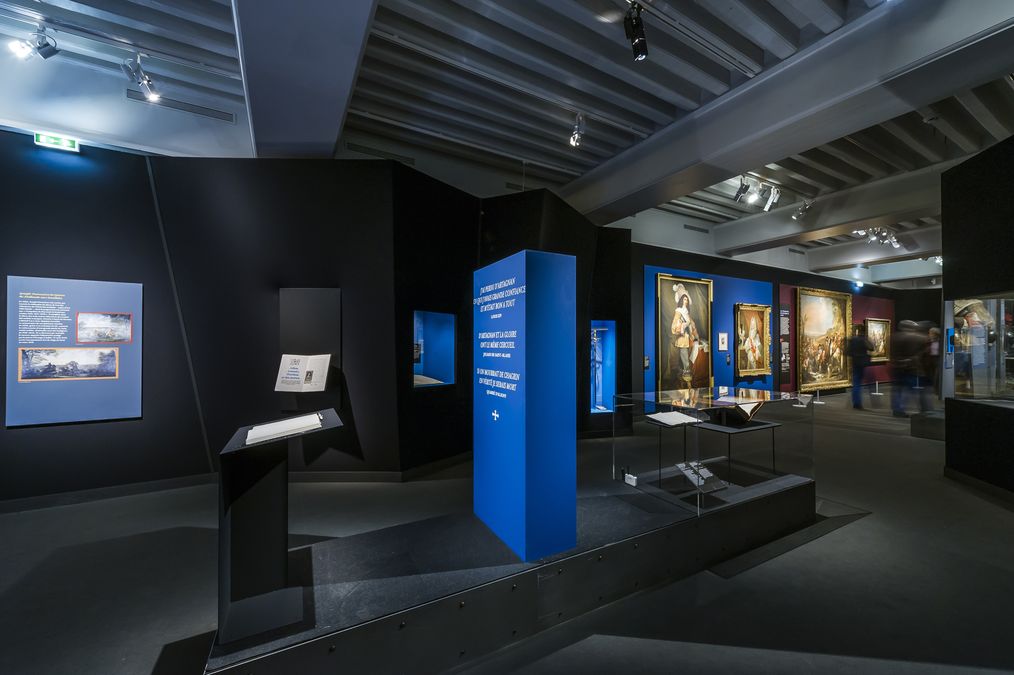 Vues de l'exposition "Mousquetaires !"