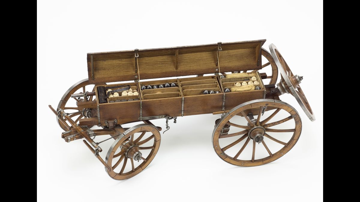 Modèle de caisson à munitions(C) Paris - Musée de l'Armée, Dist. RMN-Grand Palais / Emilie Cambier