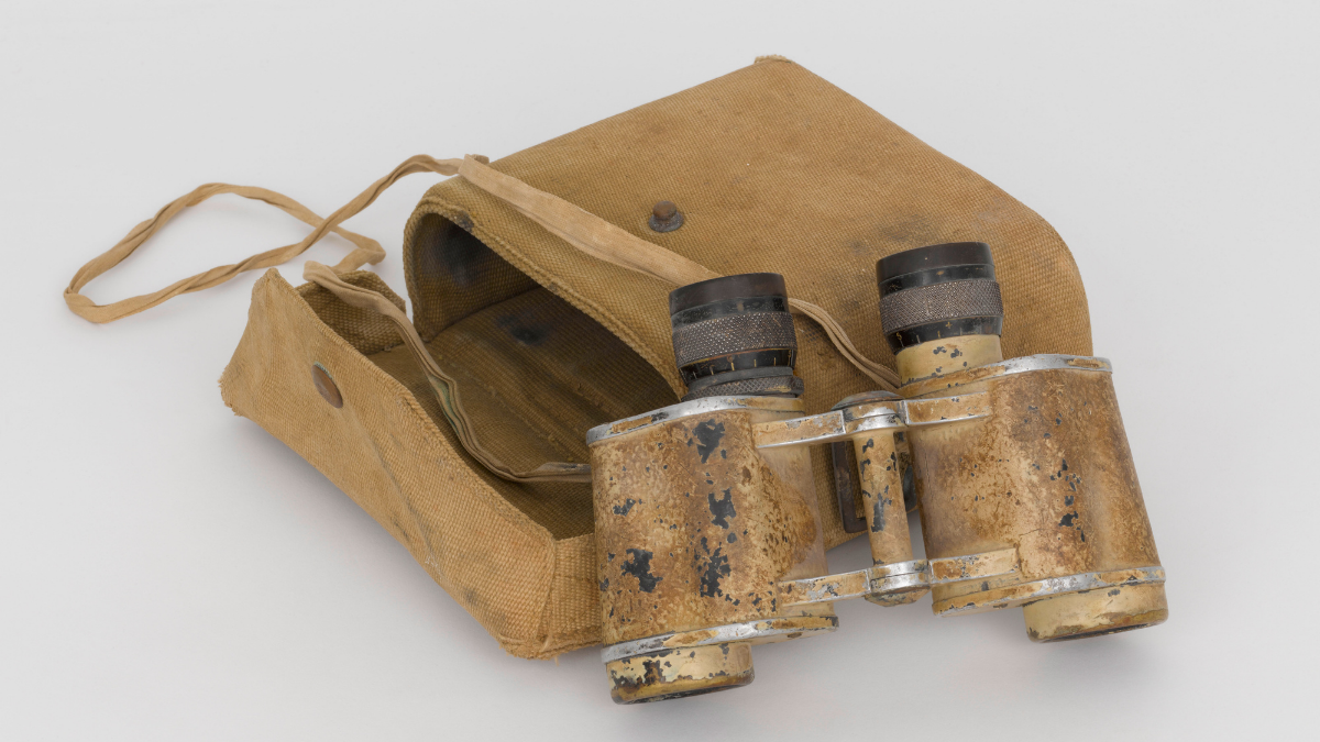 Paire de jumelles (8X30) avec étui réglementaire (C) Paris, musée de l'Armée