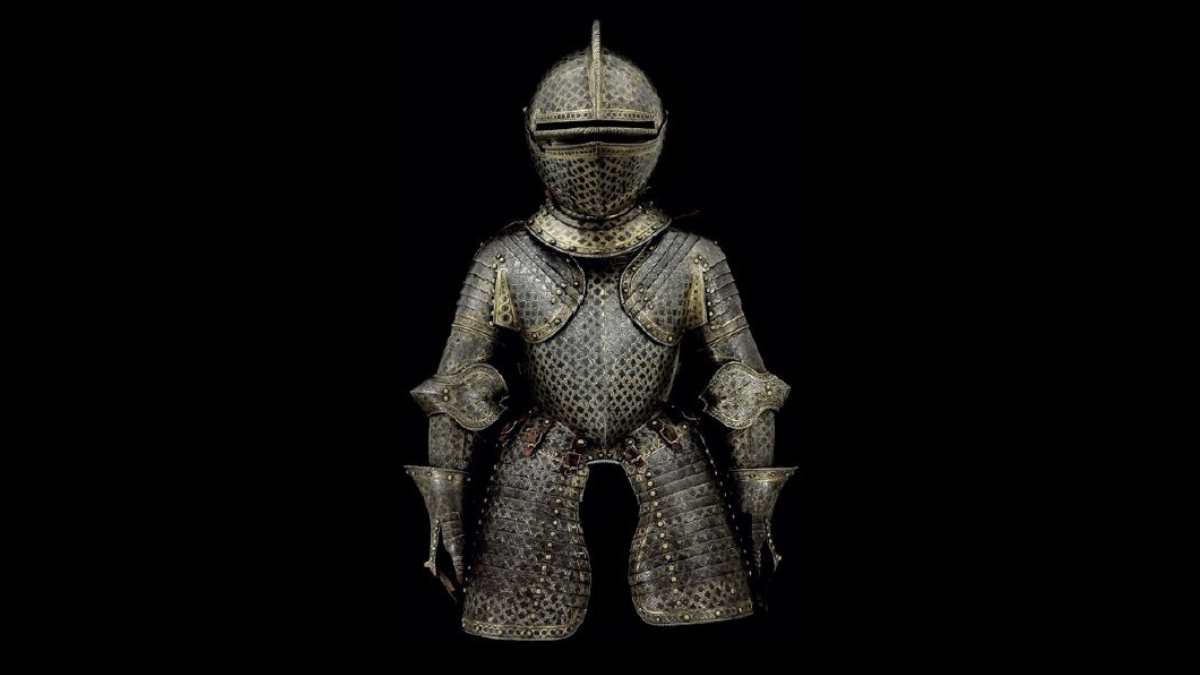 Armure d’enfant de la cour de France, 1560-1570 © Paris - Musée de l’Armée, Dist. RMN-Grand Palais / Jean-Yves et Nicolas Dubois