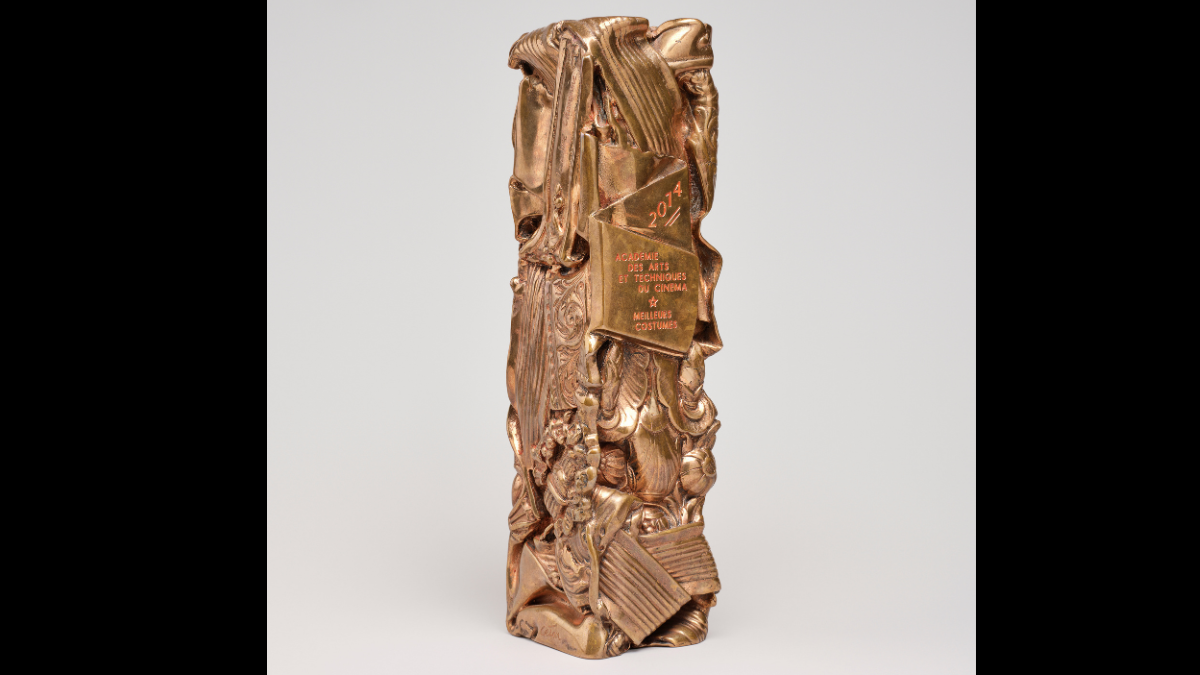 César du meilleur costume, 2014 collection particulière © Paris - Musée de l’Armée, Dist. RMN-Grand Palais / Rachel Prat [