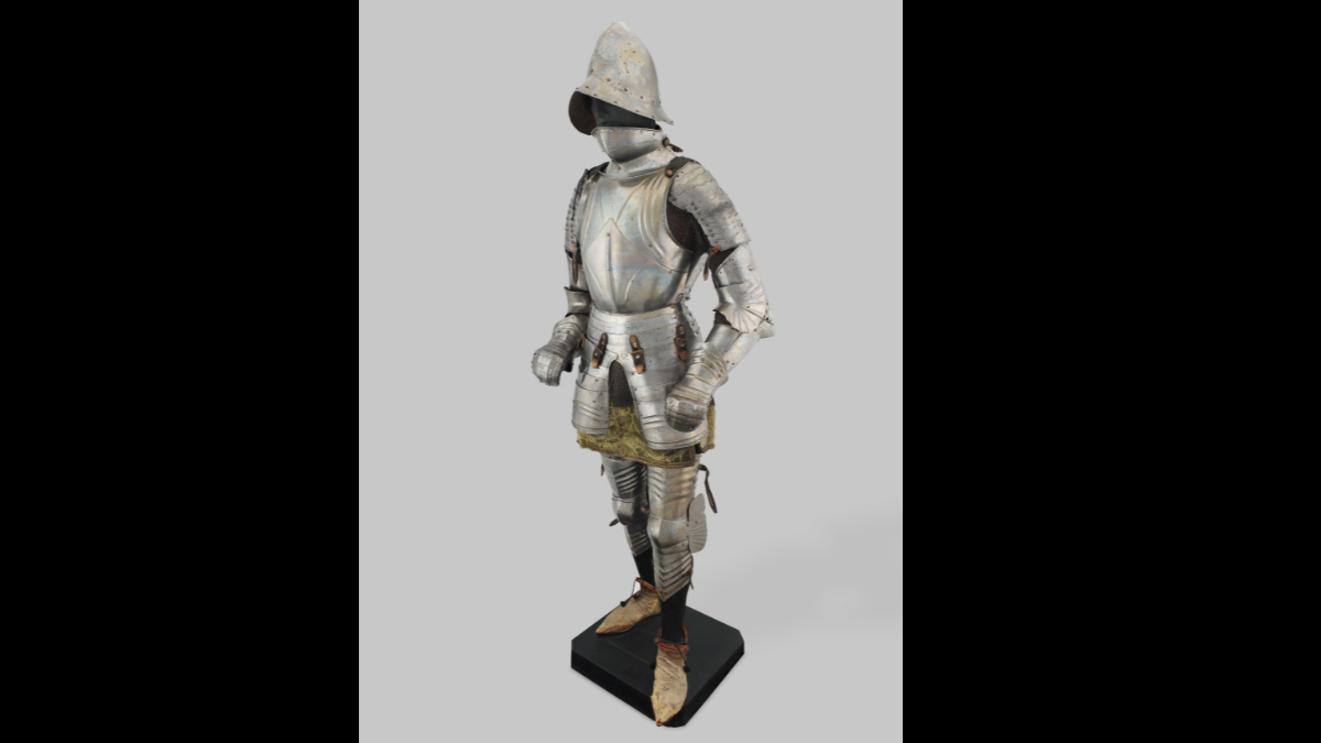 "Armure espagnole pour le combat à pied", vers 1490-1520 © Paris - Musée de l'Armée, Dist. RMN-Grand Palais / Philippe Fuzeau