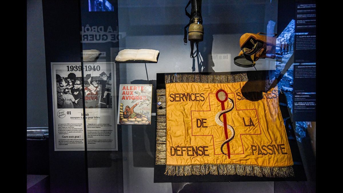 La défense passive / © Paris - Musée de l'Armée, Dist. RMN-Grand Palais - © Anne-Sylvaine Marre-Noël