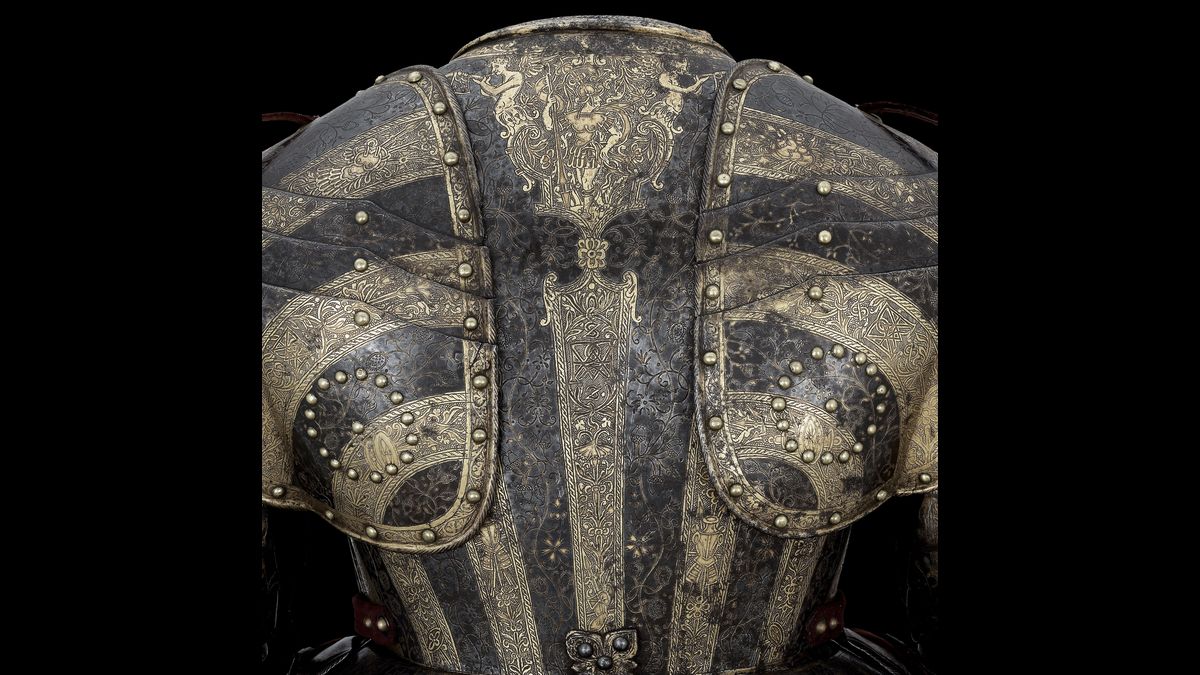 Demi-armure, Armure crée vers 1630, attribuée au cardinal de Richelieu (C) Paris - Musée de l'Armée, Dist. RMN-Grand Palais / Jean-Yves et Nicolas Dubois