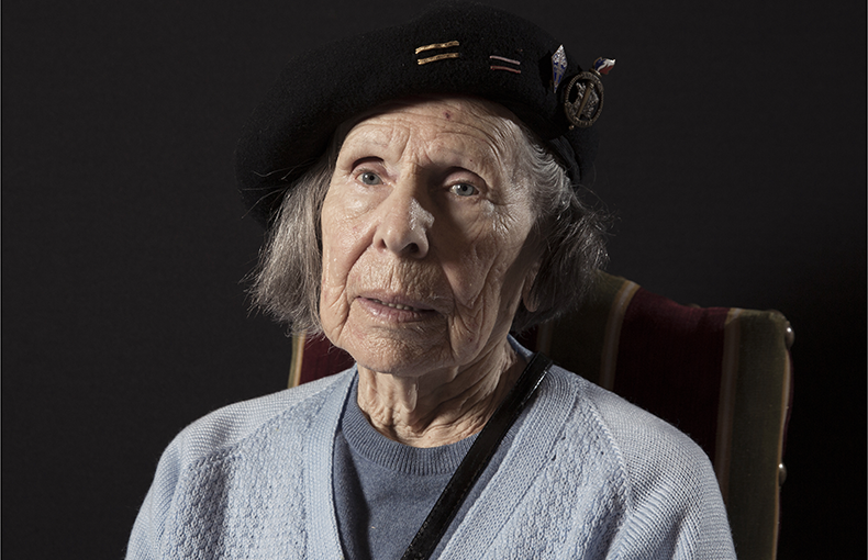 Jacqueline Moncorgé (née Simon en 1922) © Philippe de Poulpiquet