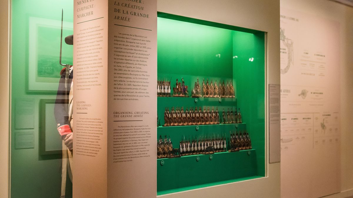 Exposition "Napoléon Stratège", vue des salles ©Paris, musée de l’Armée/Anne-Sylvaine Marre-Noël