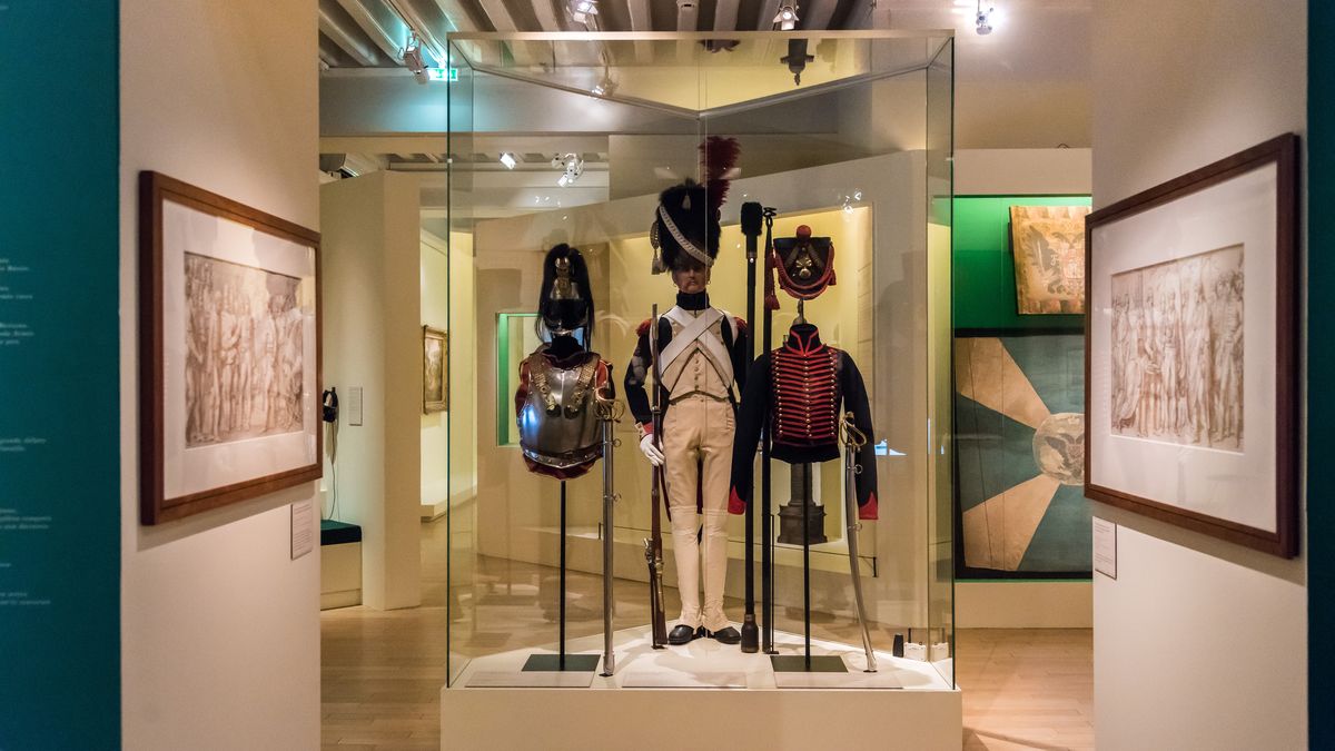 Exposition "Napoléon Stratège", vue des salles ©Paris, musée de l’Armée/Anne-Sylvaine Marre-Noël