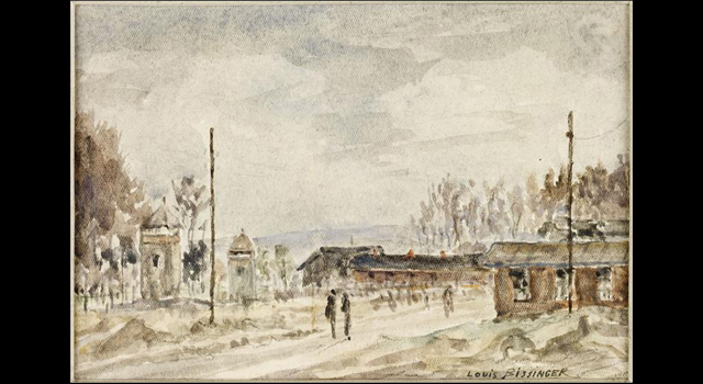 Hiver à Buchenwald