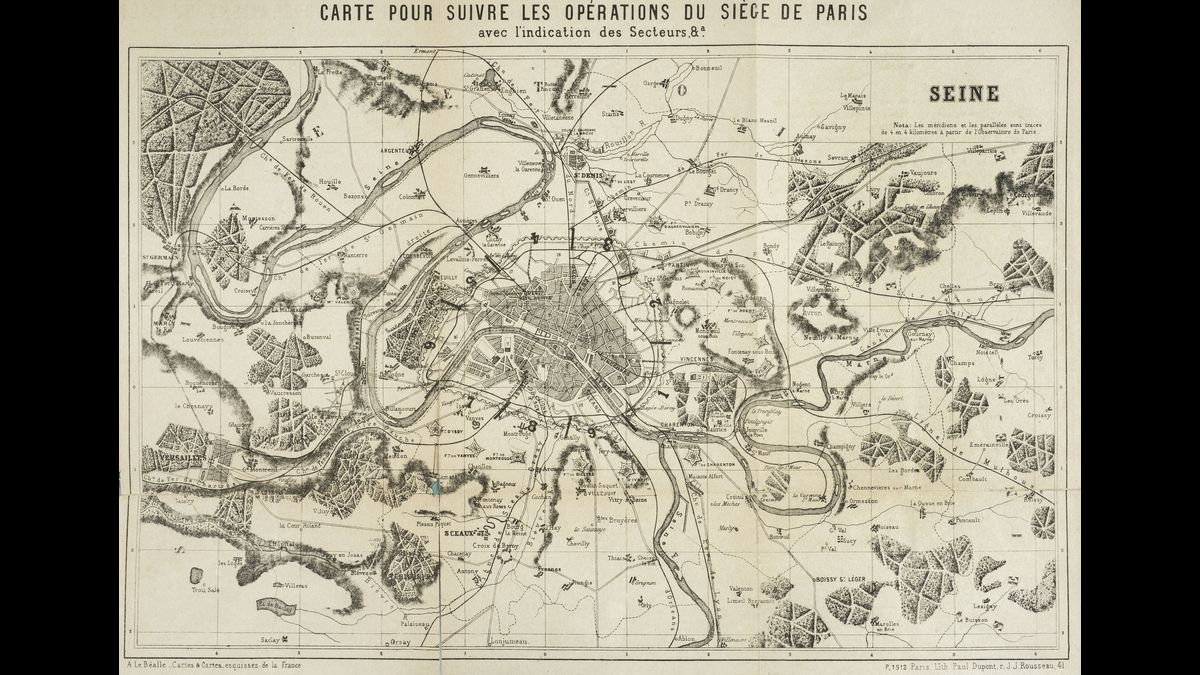 Panorama de la défense de Paris contre les armées allemandes (C) Paris - Musée de l'Armée, Dist. RMN-Grand Palais / Emilie Cambier