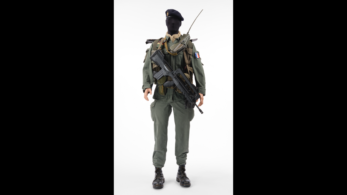 "Tenue du CPA 10 en Afrique", Paris, musée de l'Armée et prêt du CPA 10. © Paris - Musée de l'Armée, Dist, RMN-Grand Palais / Thierry Ollivier