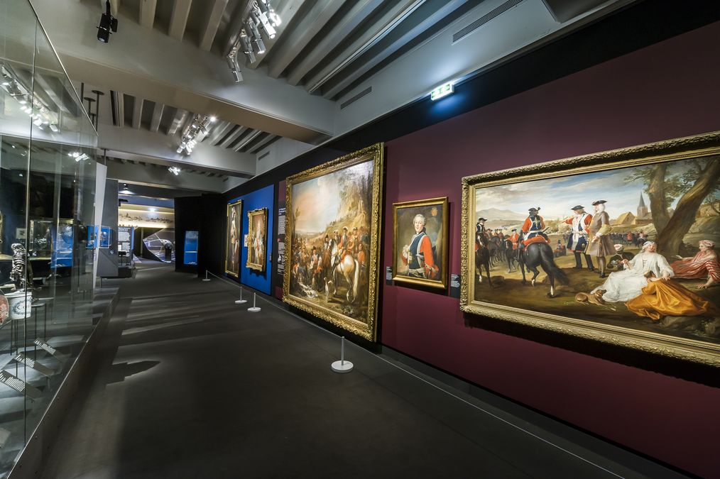 Vues de l'exposition "Mousquetaires !"