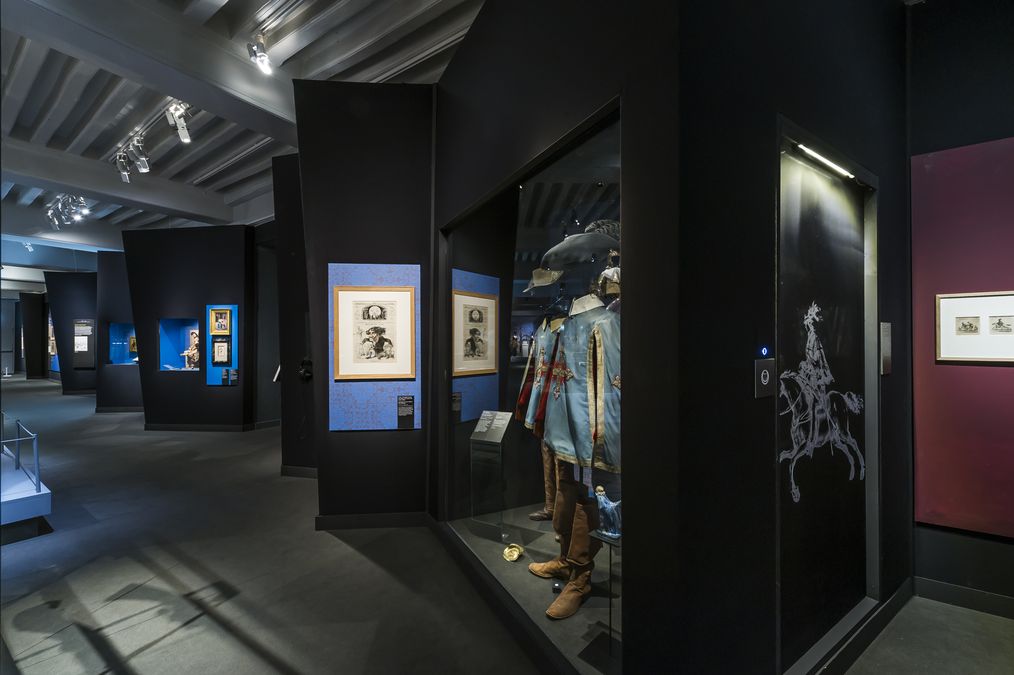 Vues de l'exposition "Mousquetaires !"