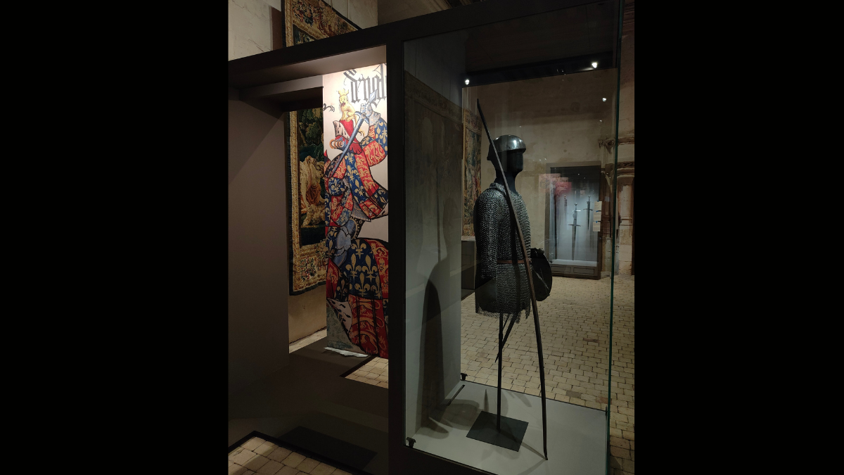 Exposition "Gagner la guerre de Cent Ans. Jean de Dunois, Jeanne d'Arc & leurs compagnons" - © Eve Bouzeret / Centre des monuments nationaux