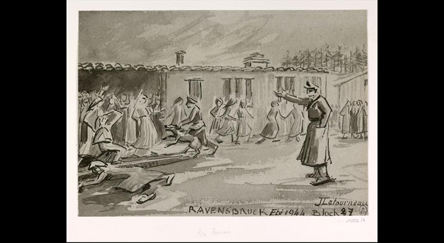 Les Chiens. Ravensbrück, été 1944, block 27