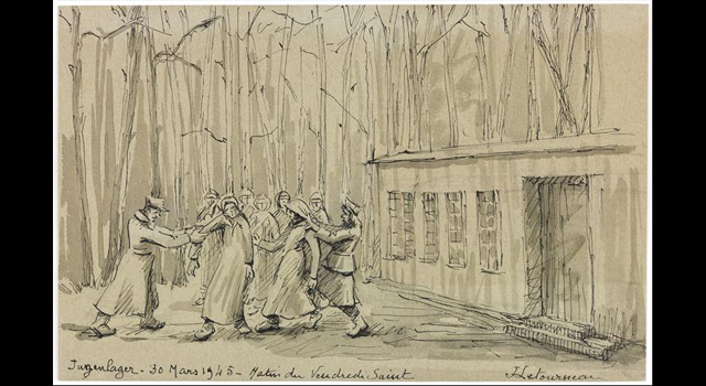 Ravensbrück. Femmes désignées pour la chambre à gaz. Jugenlager.