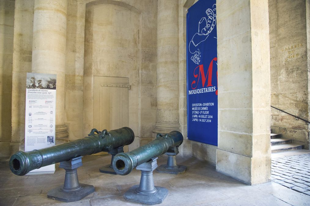 Vues de l'exposition "Mousquetaires !"