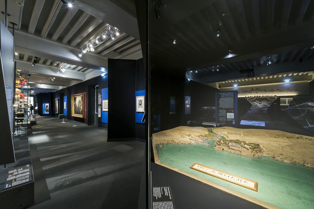 Vues de l'exposition "Mousquetaires !"