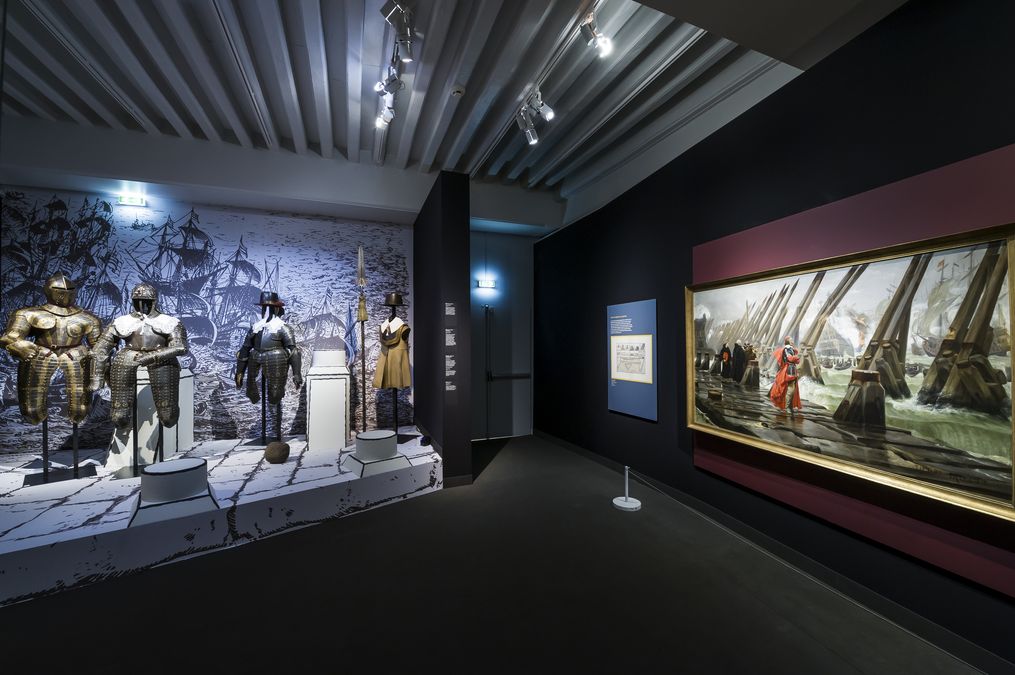 Vues de l'exposition "Mousquetaires !"