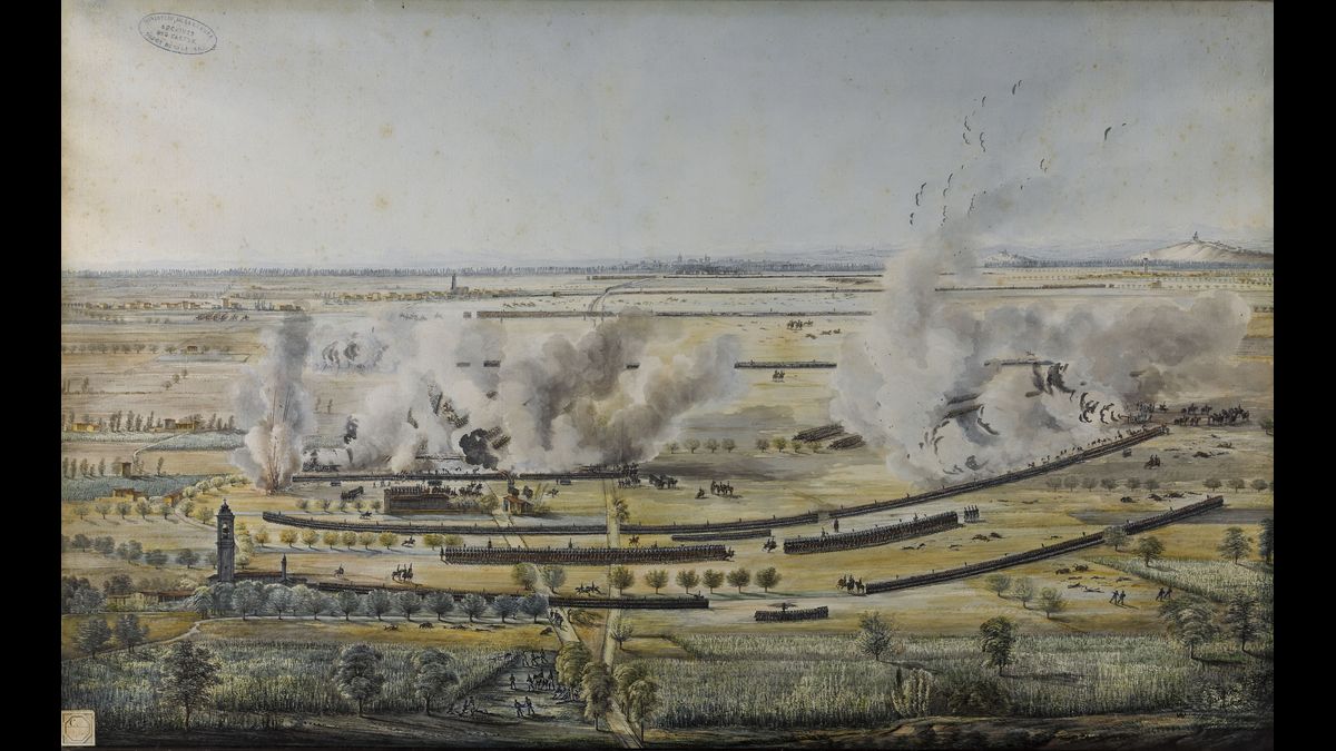 Jean Rodolphe Gautier, "Bataille de Marengo", le 14 juin 1800(C) Paris - Musée de l'Armée, Dist. RMN-Grand Palais / Emilie Cambier