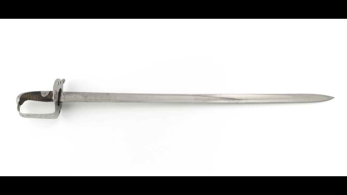 Sabre de grosse cavalerie anglaise modèle 1796 (C) Paris - Musée de l'Armée, Dist. RMN-Grand Palais / Pascal Segrette