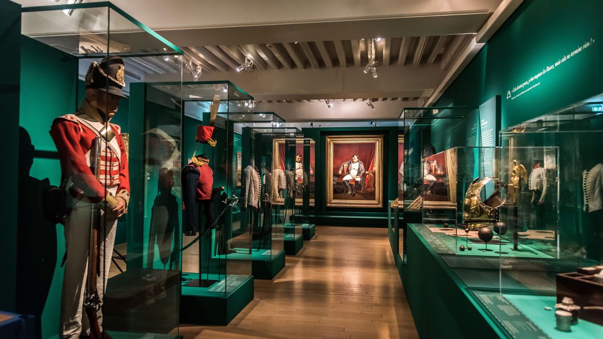 Exposition "Napoléon Stratège", vue des salles ©Paris, musée de l’Armée/Anne-Sylvaine Marre-Noël