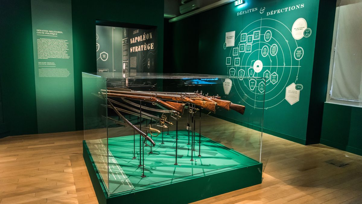 Exposition "Napoléon Stratège", vue des salles ©Paris, musée de l’Armée/Anne-Sylvaine Marre-Noël