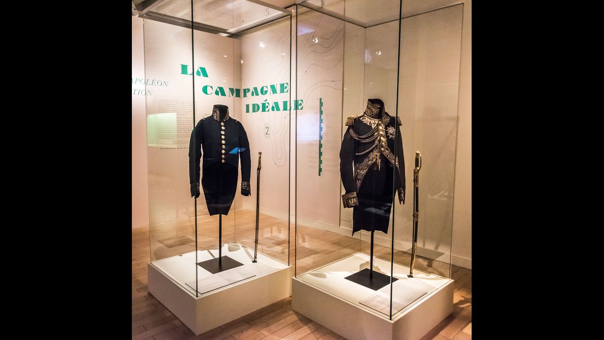 Exposition "Napoléon Stratège", vue des salles ©Paris, musée de l’Armée/Anne-Sylvaine Marre-Noël