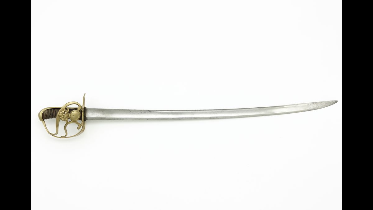 Sabre d'infanterie légère, dit "de mineur" (C) Paris - Musée de l'Armée, Dist. RMN-Grand Palais / Emilie Cambier